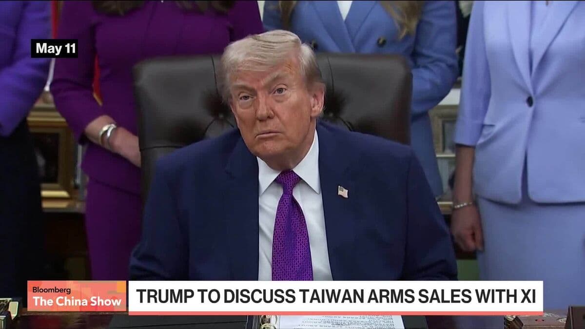 Trump Says He Will Discuss Taiwan Arms Sales With Xi