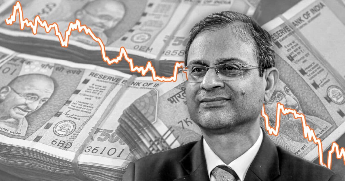 Indian Rupee's Big Swings Under Central Bank Chief Malhotra's Watch