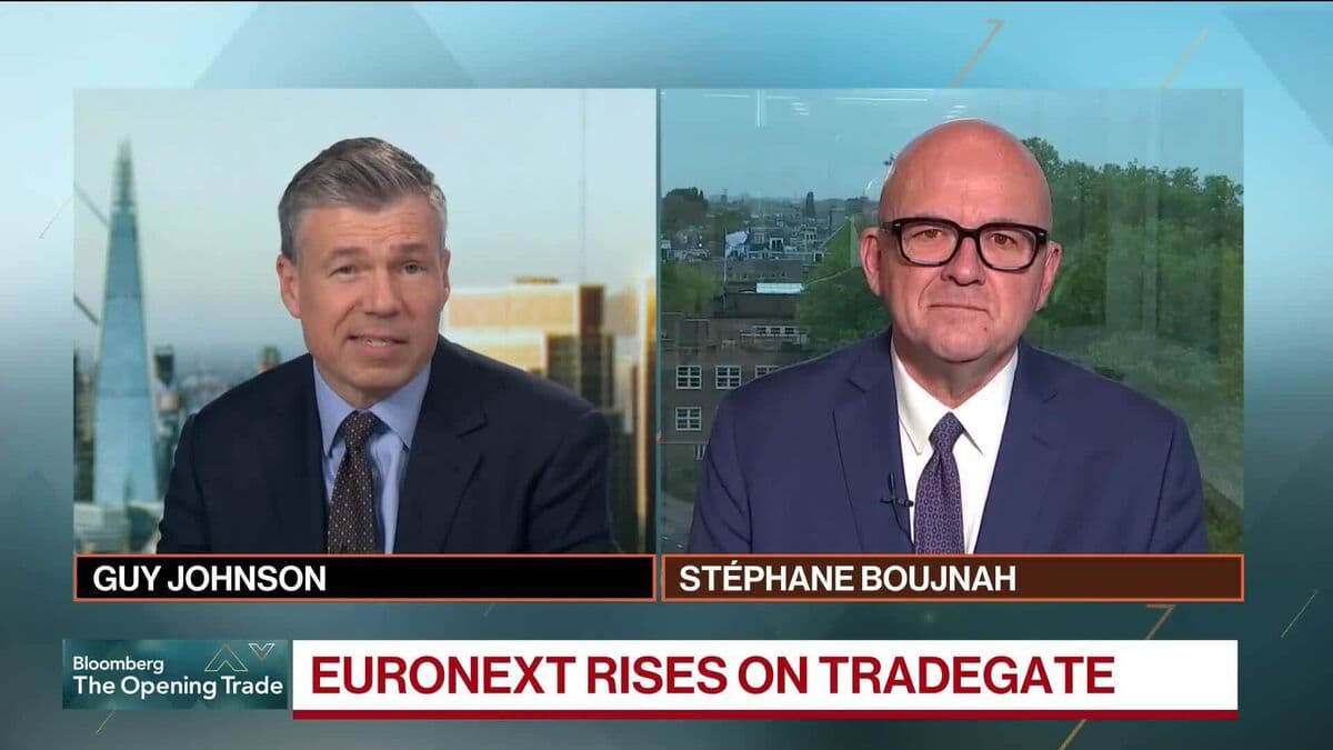 Euronext CEO: Europe Benefiting from Volatility