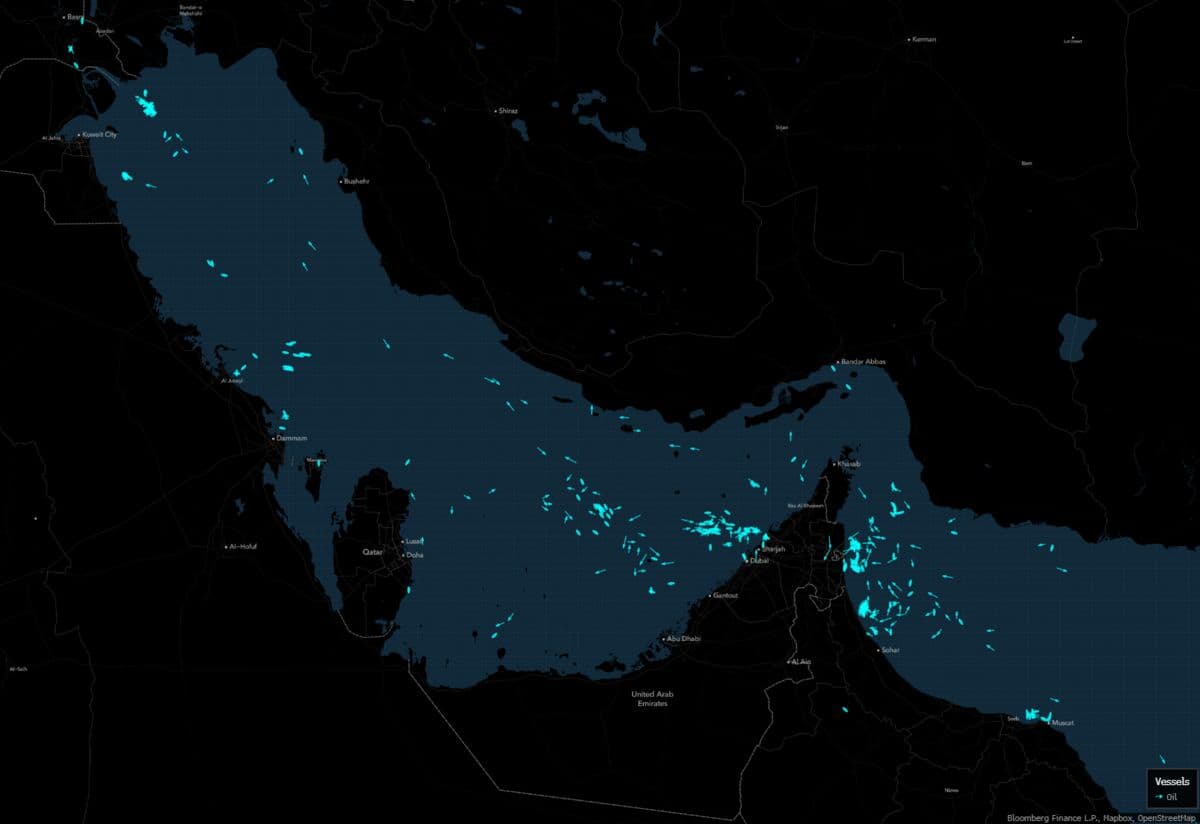 Japanese Tankers Head Closer To Hormuz as More Ships Gather