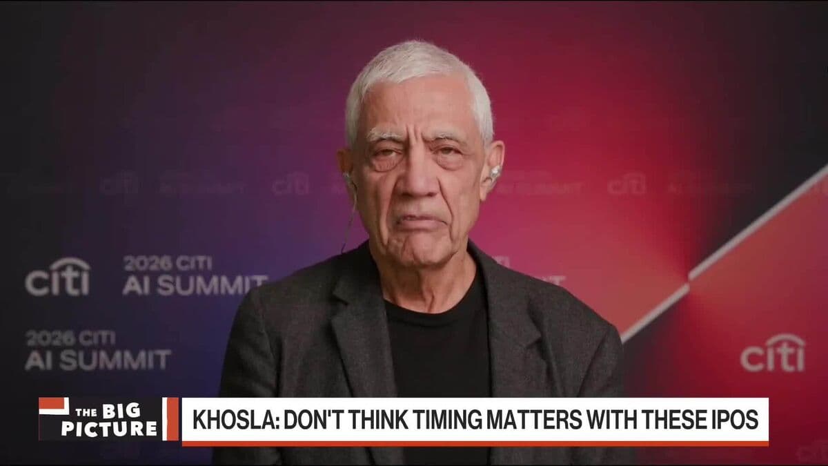 Vinod Khosla Sees AI 'Greed Cycle'