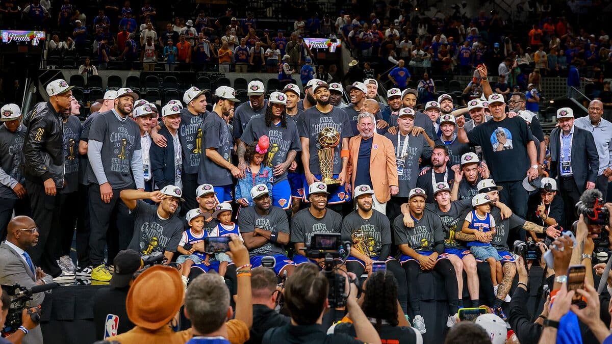 Knicks Clinch NBA Title Sparking Citywide Celebration