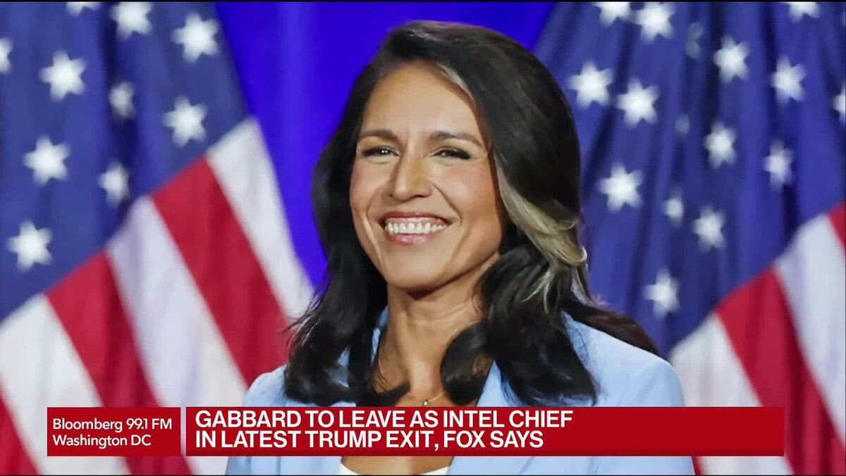 Director of National Intelligence Chief Gabbard Is Stepping Down