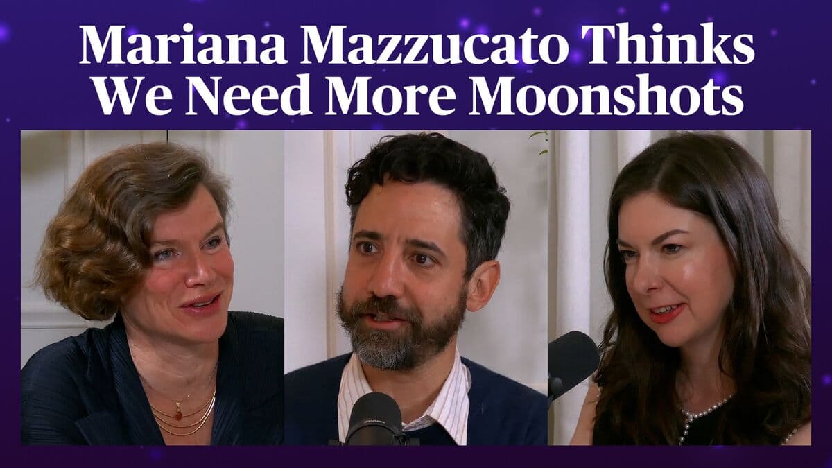 Mariana Mazzucato Thinks We Need More Moonshots | Odd Lots