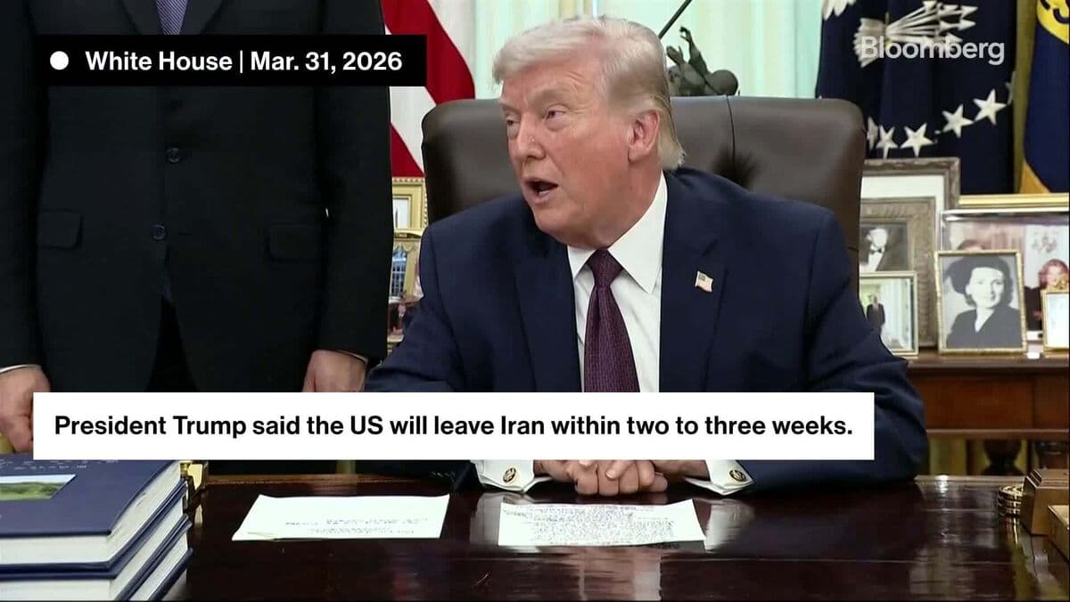 Trump Says US Will Leave Iran Within Two to Three Weeks