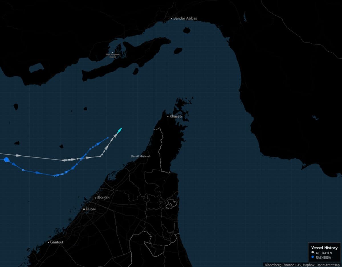 Ships With Qatar LNG Attempt First Hormuz Exit Since War