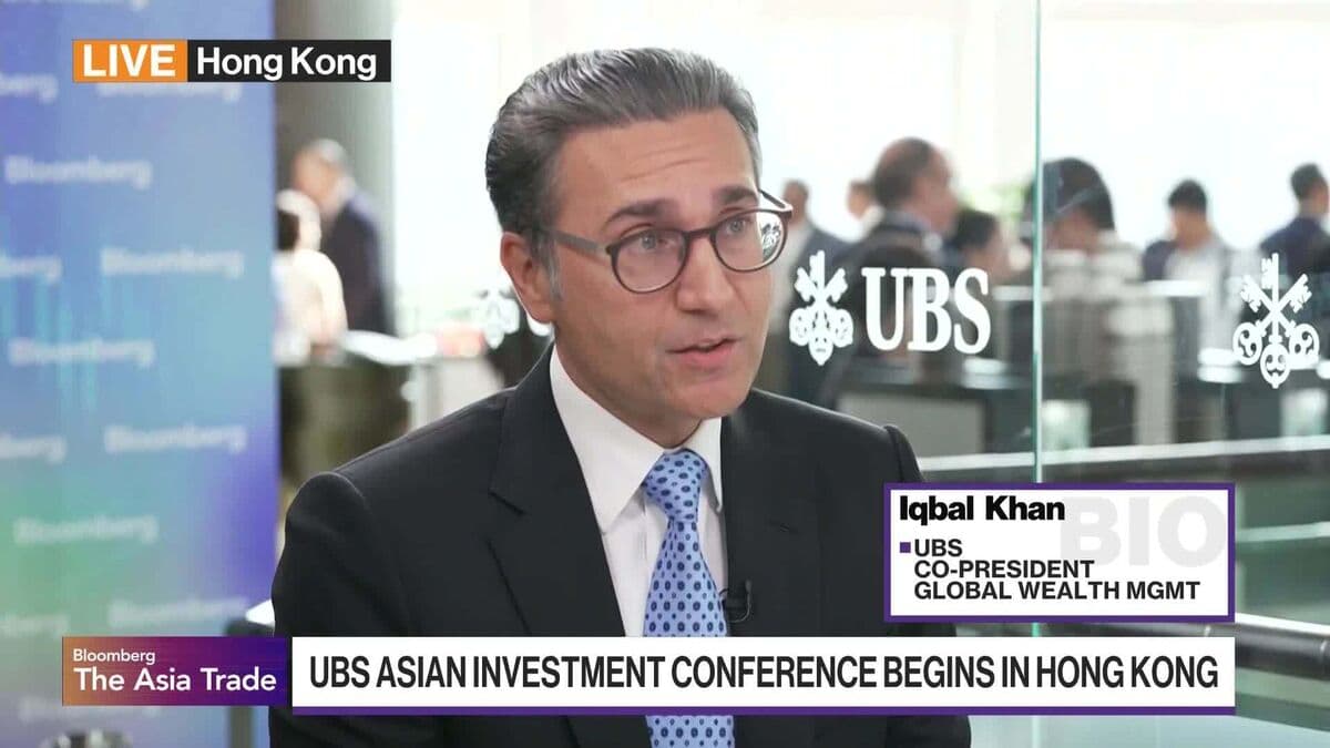 UBS' Khan on China Business, AI Impact and Middle East (Full Interview)