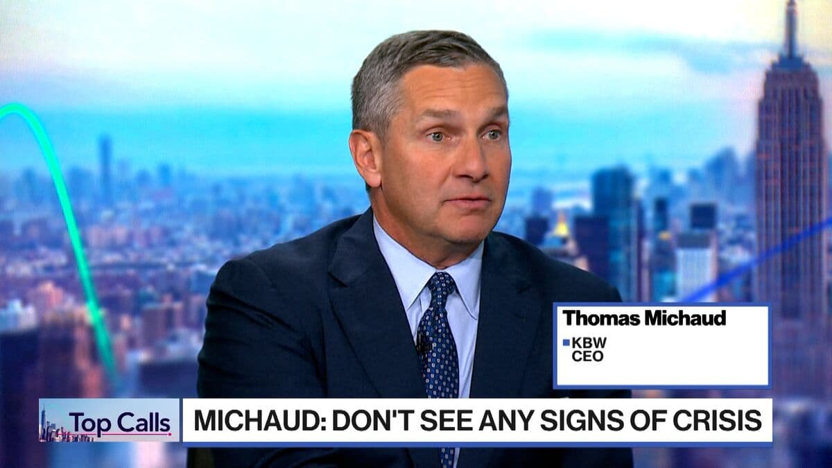 KBW CEO Michaud Says Bank Buybacks May Surprise Investors