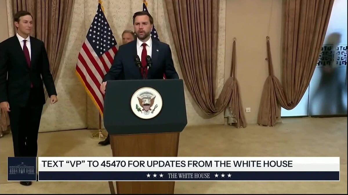 US and Iran Have Failed to Reach an Agreement, JD Vance Says