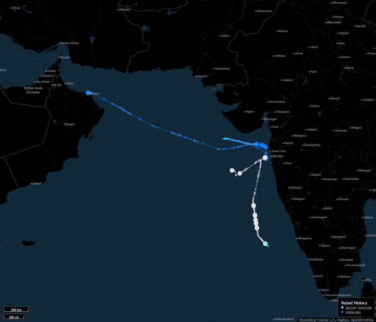 Half-Full Tanker Heading to Japan Highlights Scramble for Oil
