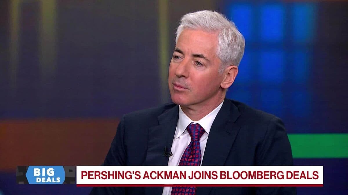 Ackman Says It'll Take Weeks, Not Months to Invest IPO Proceeds
