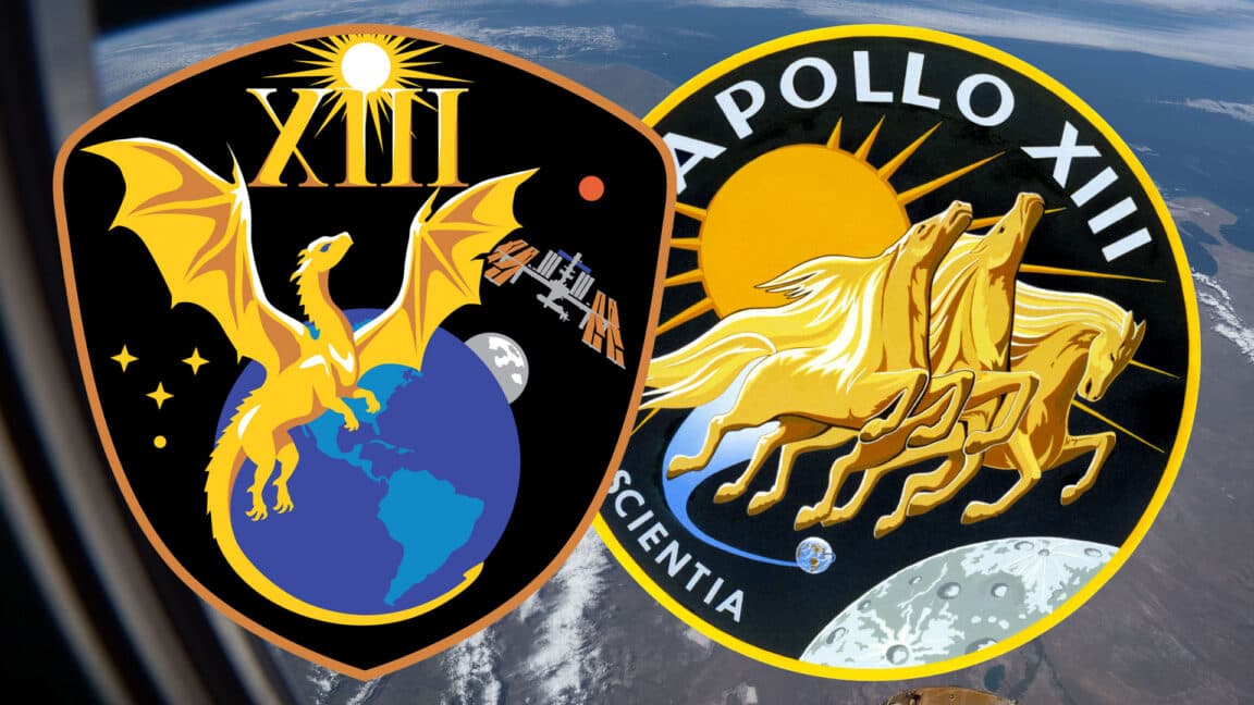 With new patch design, the Crew-13 astronauts clearly aren't superstitious