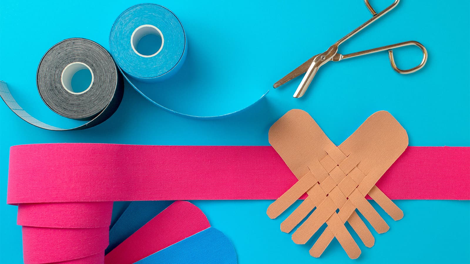 KT Tape May Not Be All That Helpful for Joint, Muscle Pain