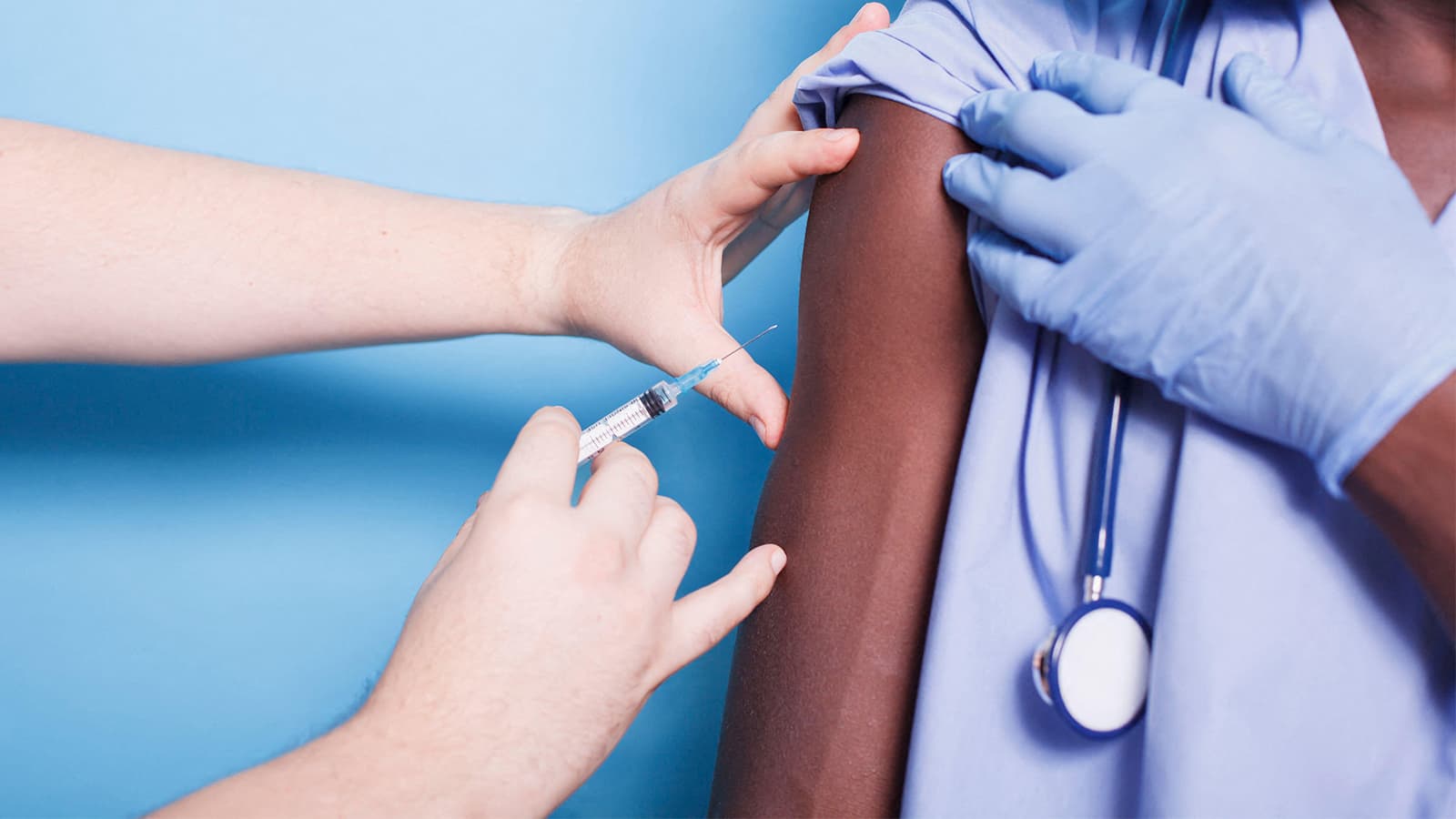 Here's How Many Doctors and Nurses Are Getting Flu or COVID Shots