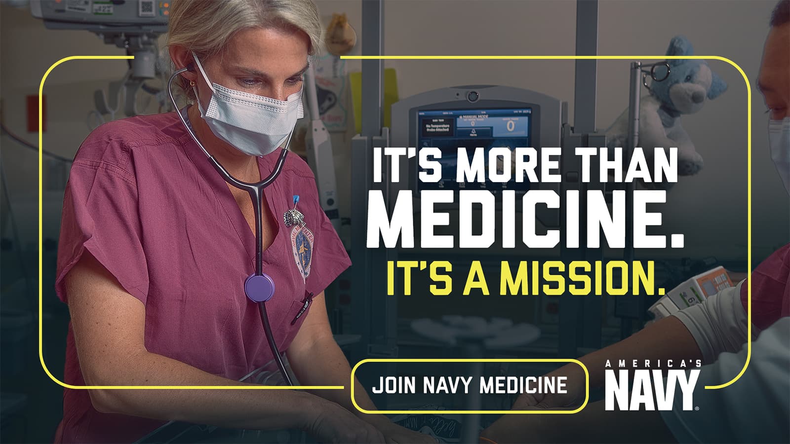 Navy Recruits Doctors by Appealing to Administrative Frustrations