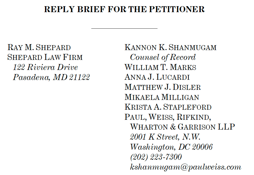 Elizabeth Prelogar's Unexpected and Unusual Argument