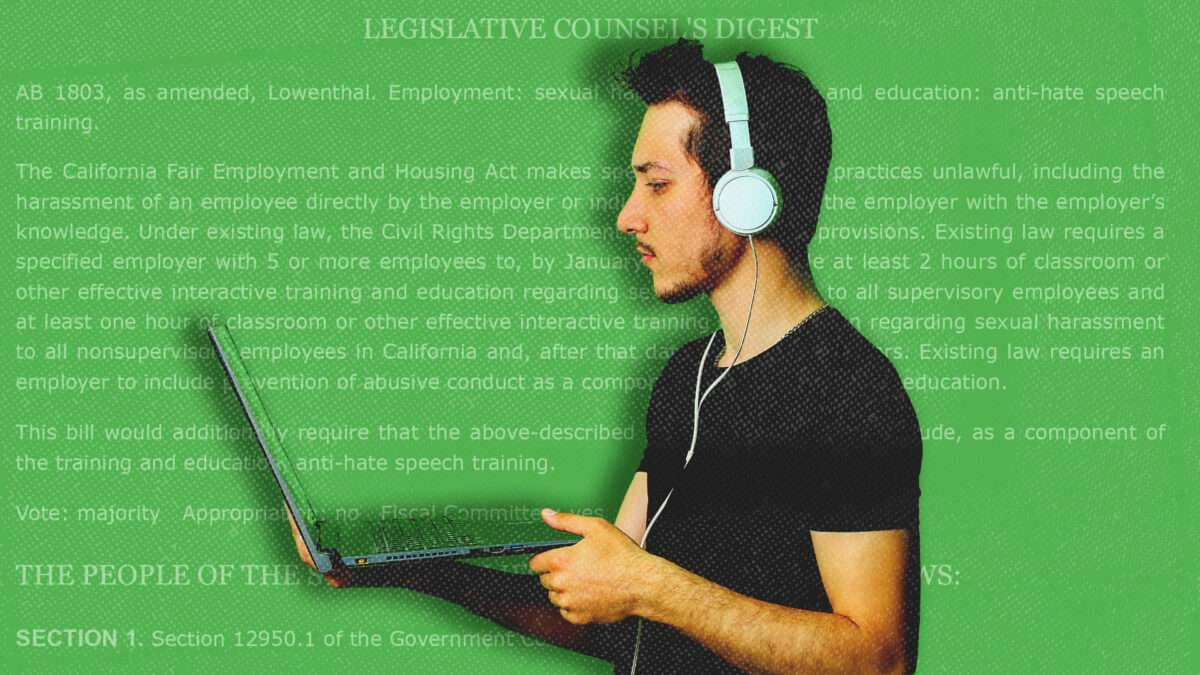 California Can't Define 'Hate Speech' But May Mandate Workplace Training Anyway