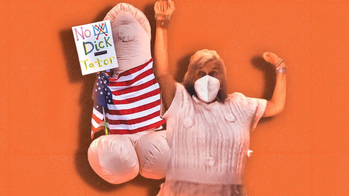 62-Year-Old Protester Acquitted on All Charges for Wearing Penis Costume