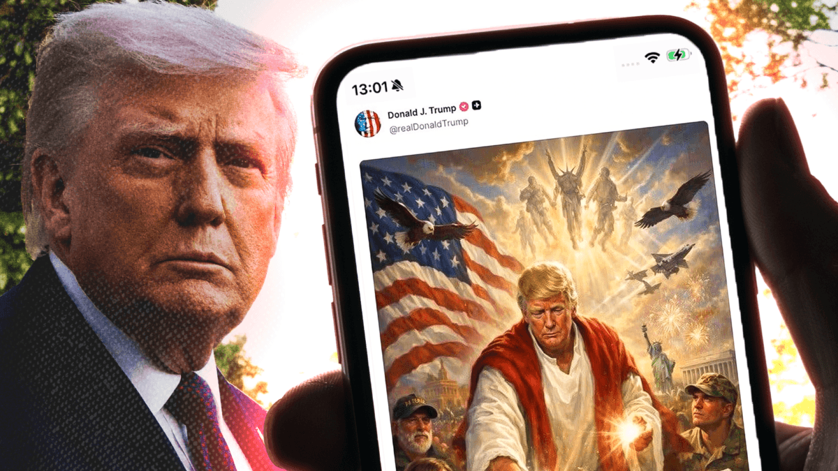 Trump's Reaction to the Jesus Flap Compounds Concerns About His Mental Acuity