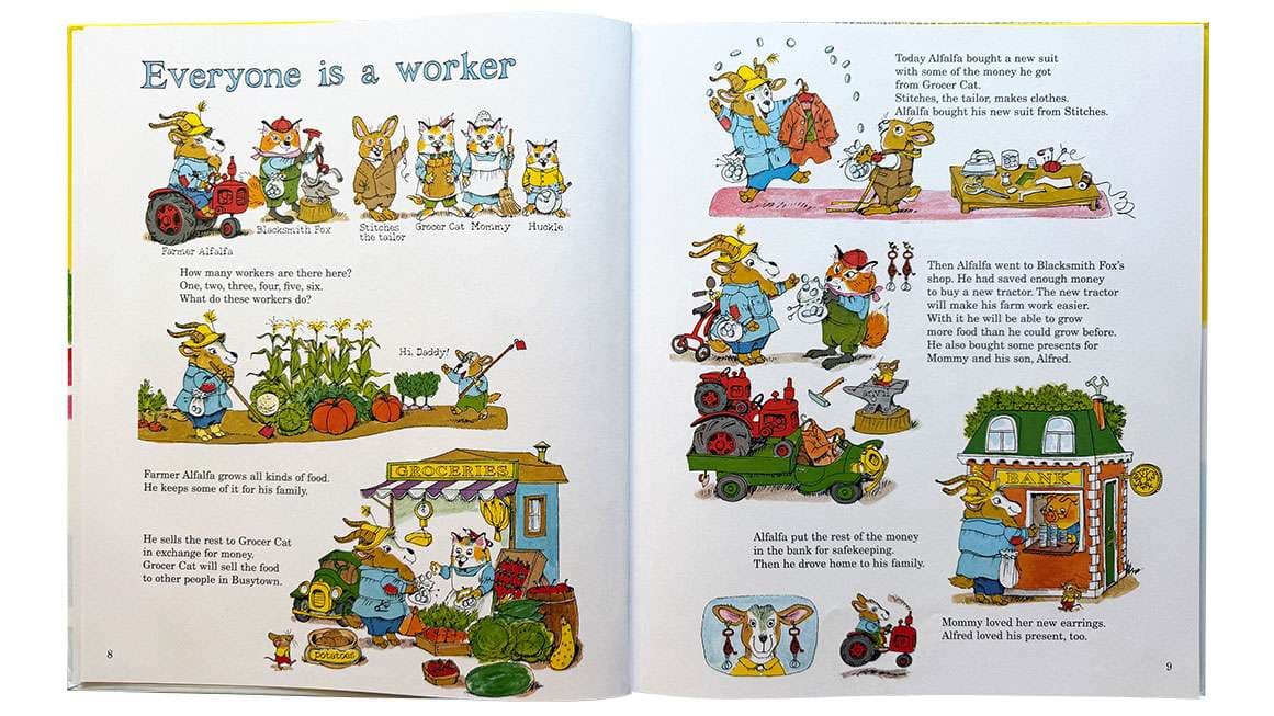 The Happy Capitalism of Richard Scarry's Busytown