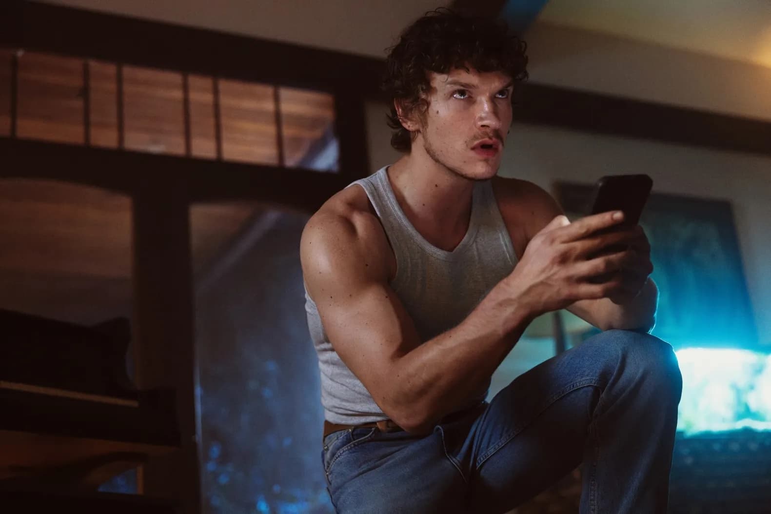 ‘Heated Rivalry’s Connor Storrie Stalked By His Own Backside In New Verizon Slasher-Spoof Campaign