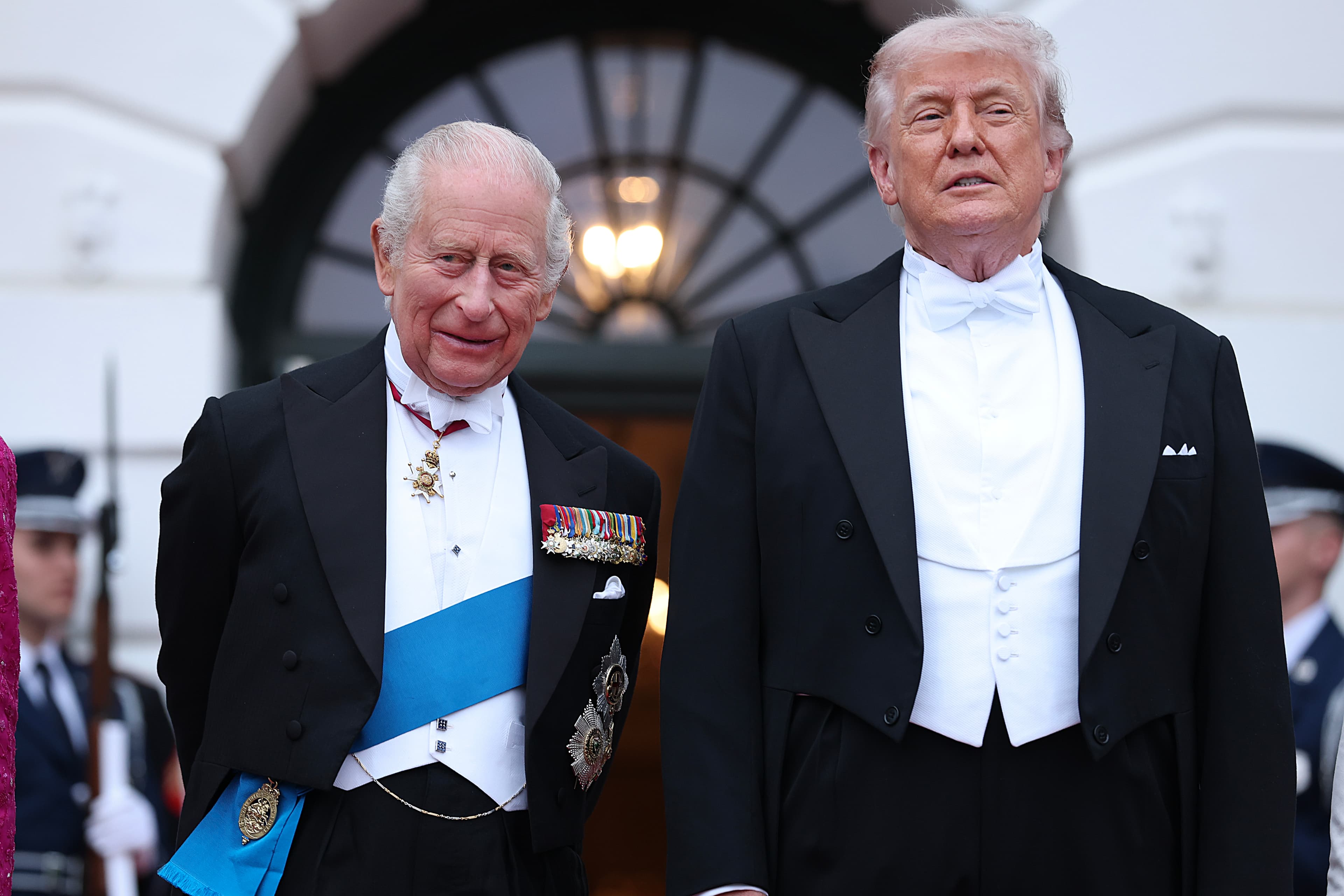 David Ellison, Jeff Bezos And Fox News Personalities Among Guests At White House State Dinner For King Charles — Read The List