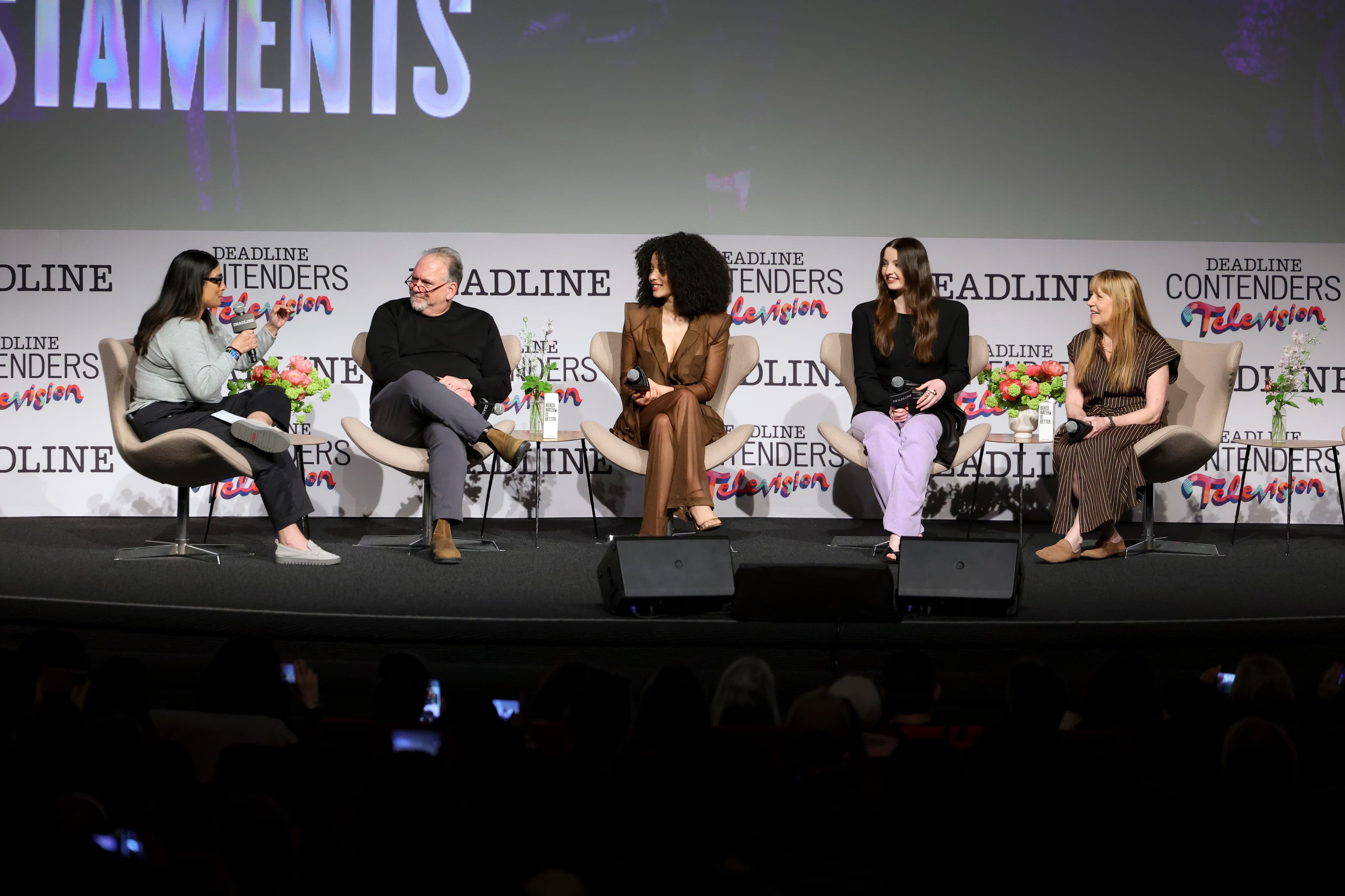‘The Testaments’ Creator Bruce Miller Teases Upcoming Aunt Lydia Origin Story; Ann Dowd Shares Why She Dislikes Her Statue- Contenders TV