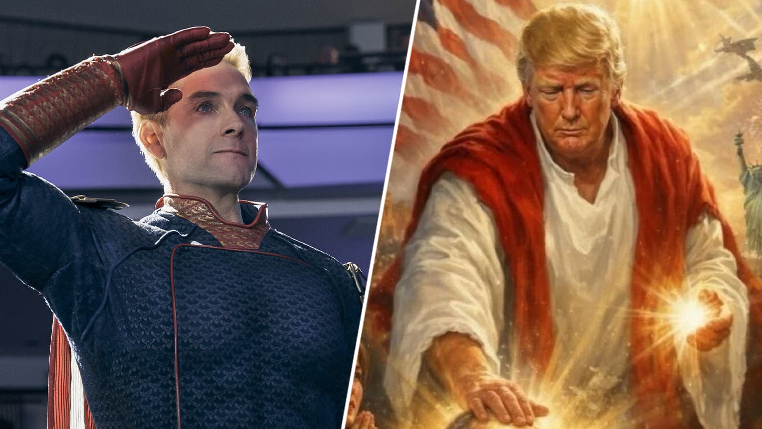 ‘The Boys’ Creator Thought Homelander Claiming He’s God Was Too “Out There” Before Trump’s AI Jesus Post: “Really Hard To Out-Satire”