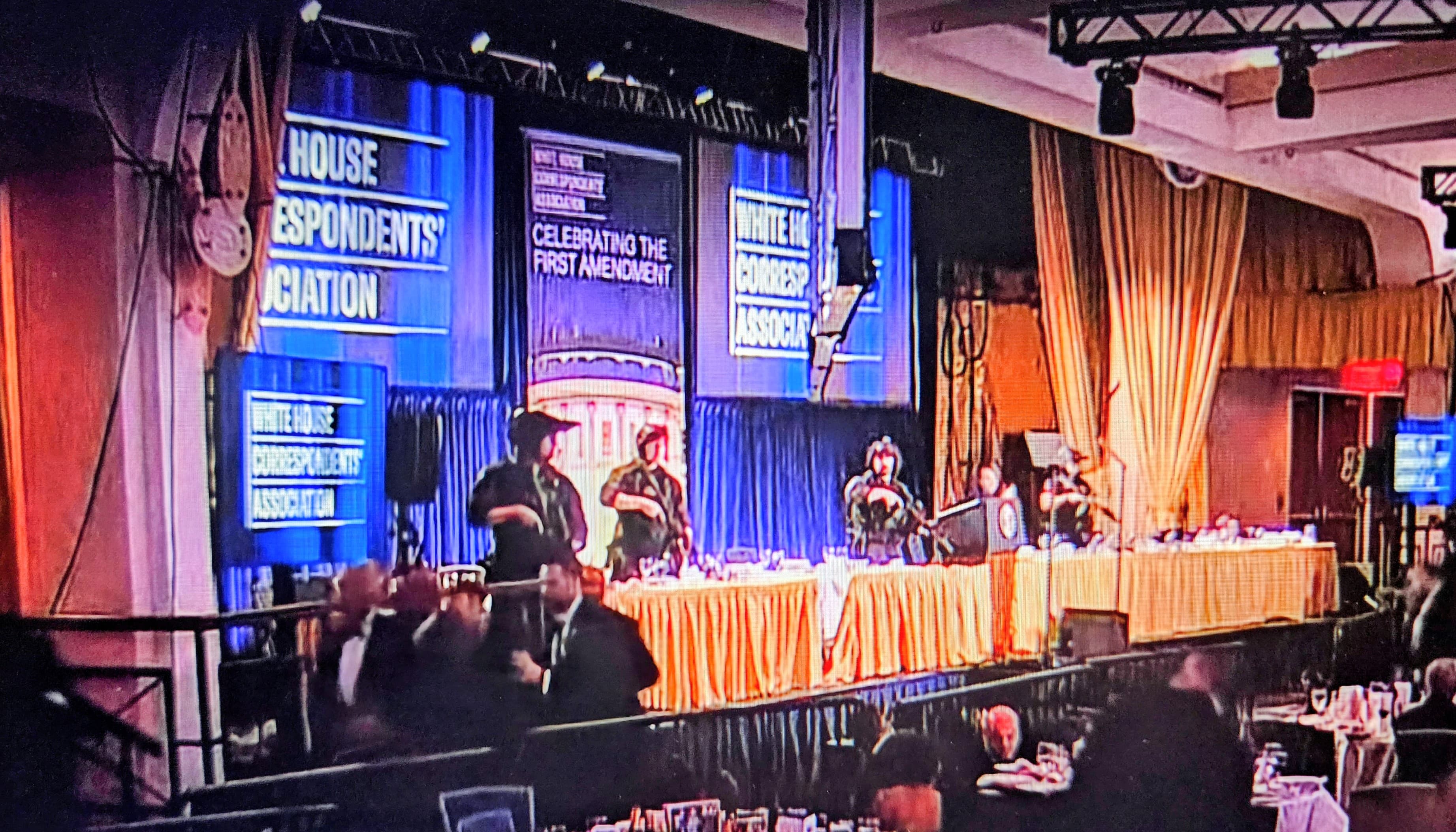 Shots Fired At White House Correspondents Dinner, Trump Evacuated, Guests On The Floor