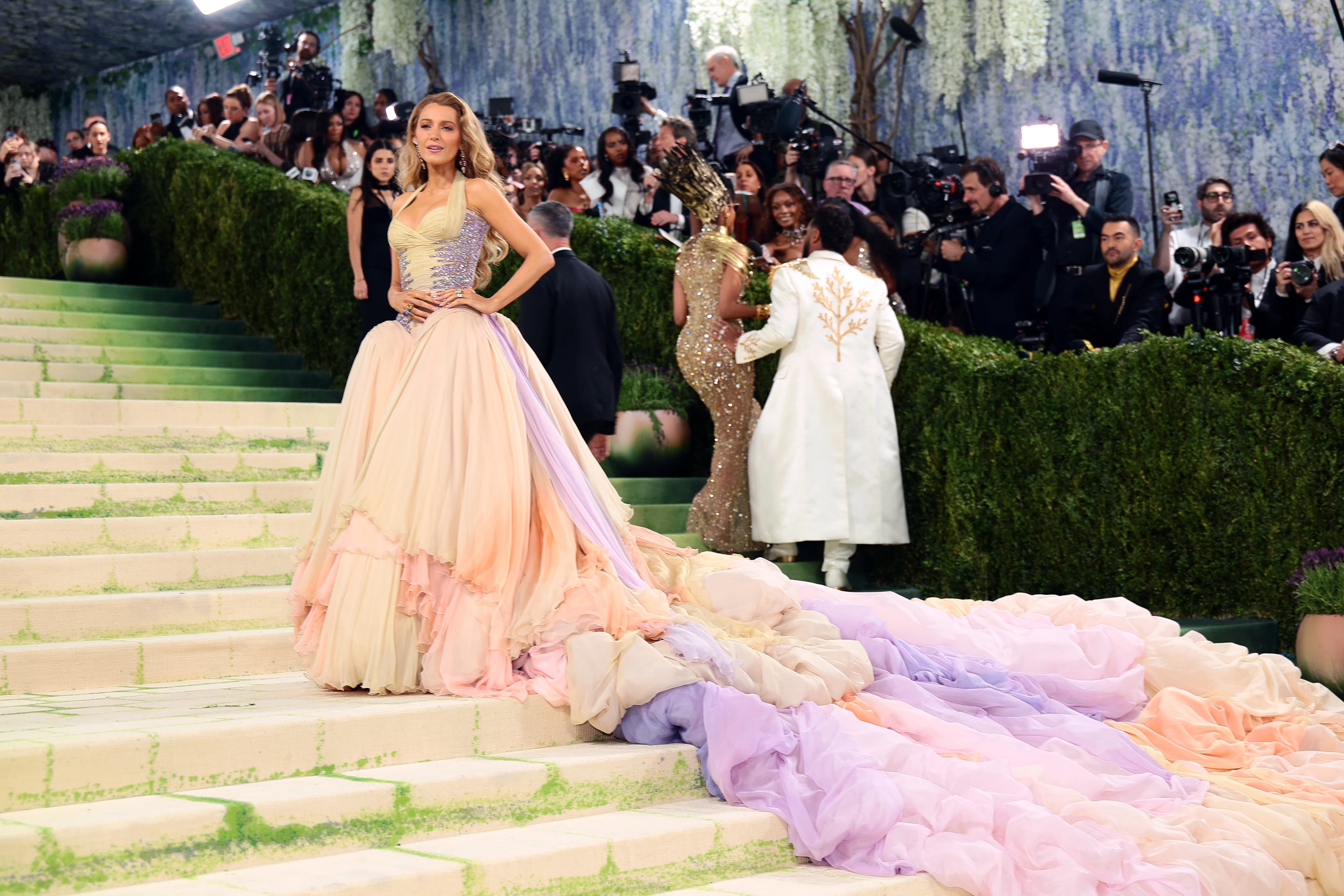Blake Lively Hits Met Gala Carpet Hours After Justin Baldoni Settles ‘It Ends With Us’ Suit