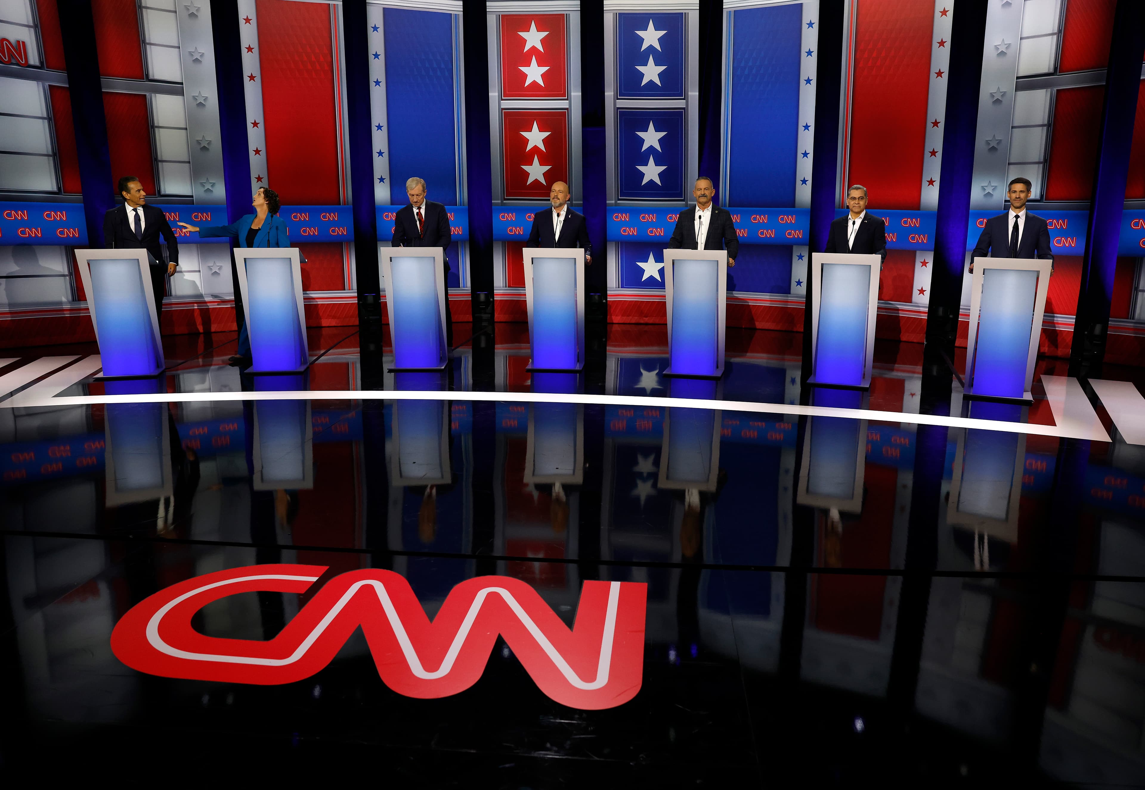 California Governor Candidates Signal Agreement On Saving Hollywood, But Spend Much Of CNN Debate Sparring And Interrupting