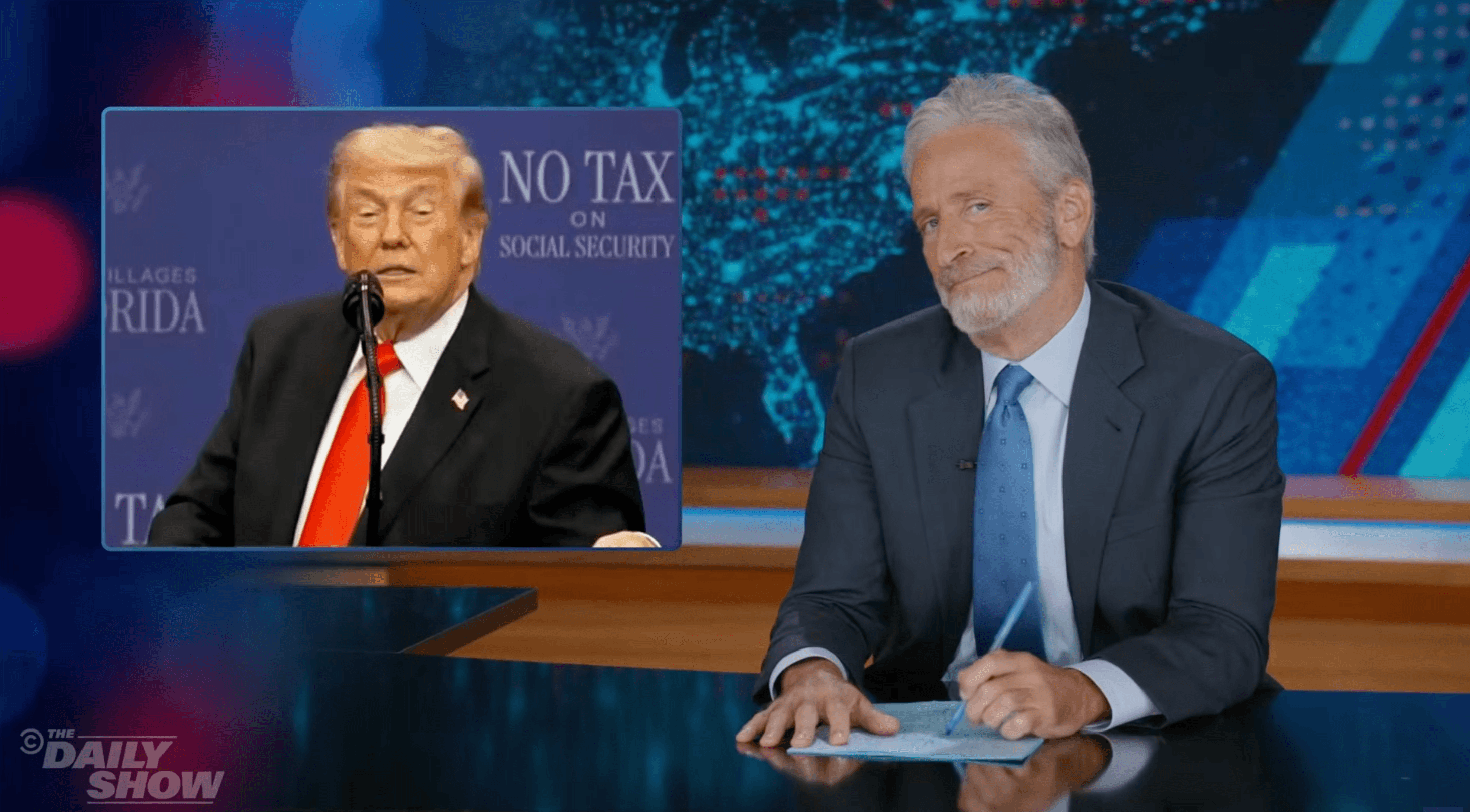 Jon Stewart On Trump’s Eschewal Of Congressional War Approval: “You Almost Have To Admire The Brazenness”