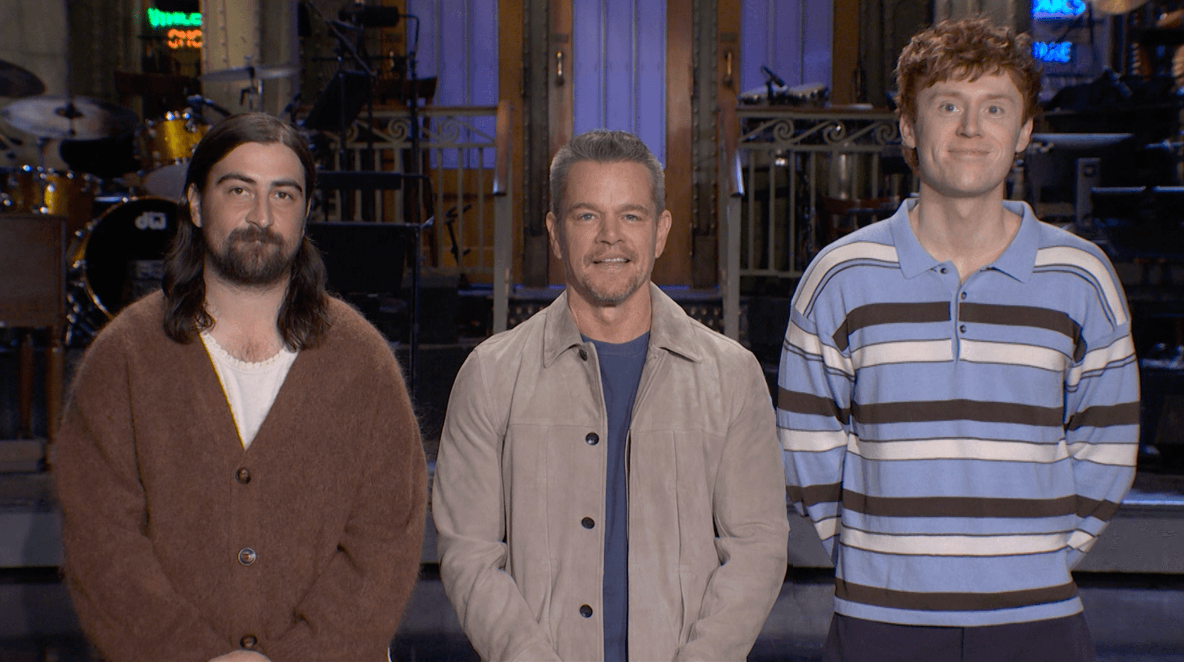 ‘SNL’ Promo: Matt Damon Likes Apples
