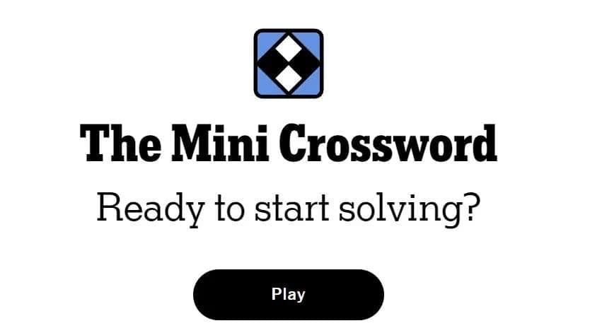 NYT Mini Answers Today: Monday, May 4 Crossword Hints