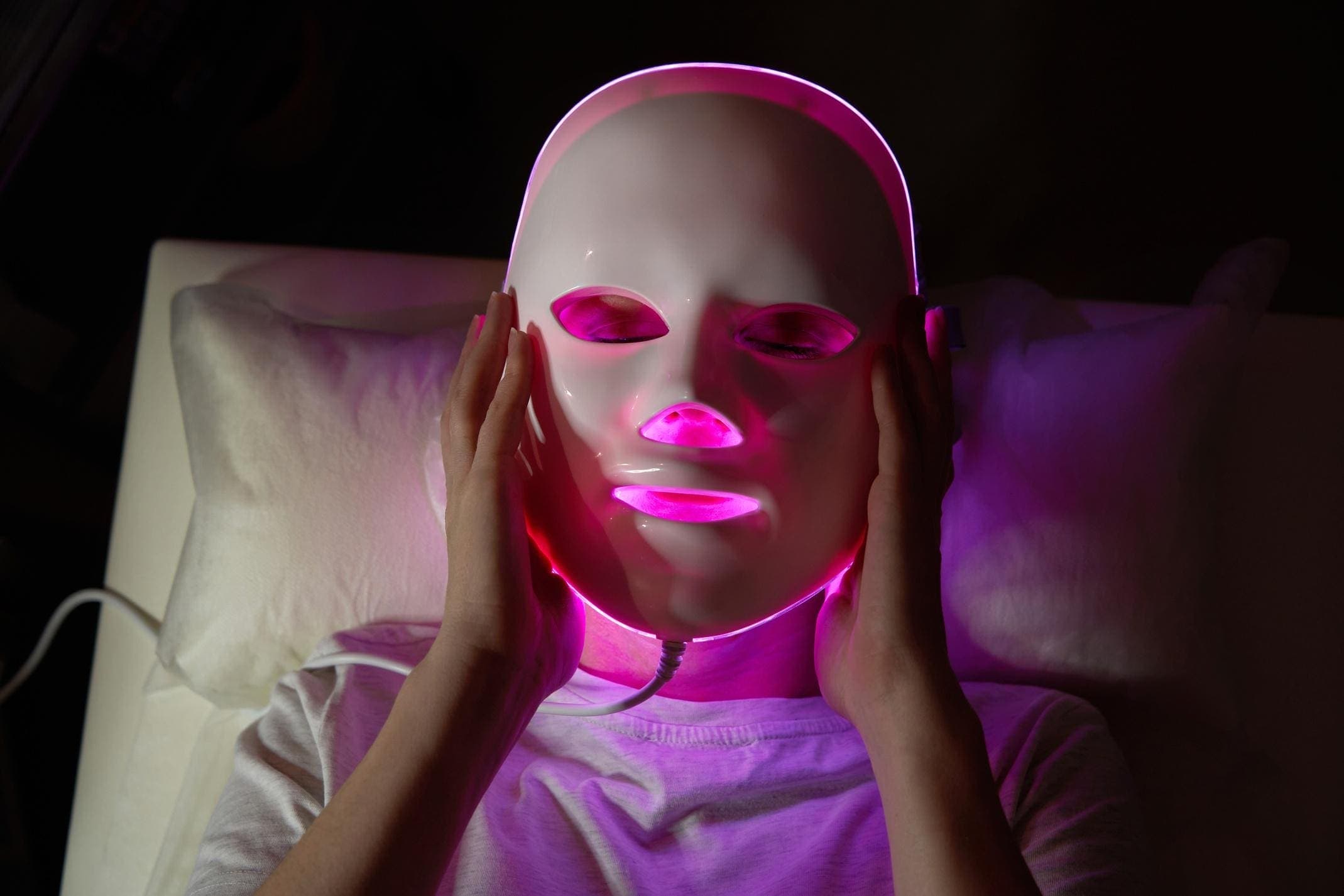 Do Those Friday The 13th-Like LED Face Masks Work? A Doctor Explains