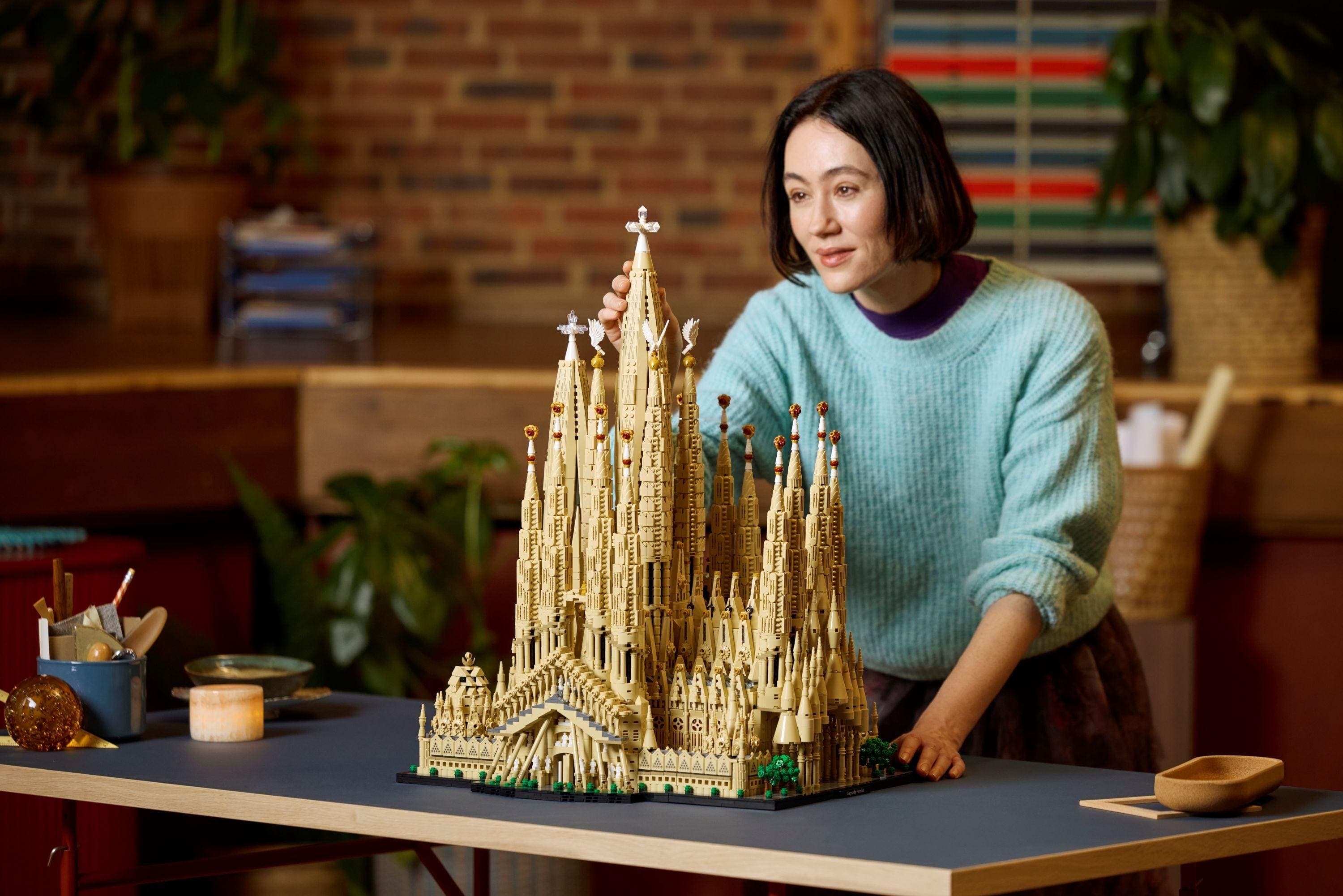 LEGO Breaks Record With Stunning, 12,000-Piece Sagrada Familia Set