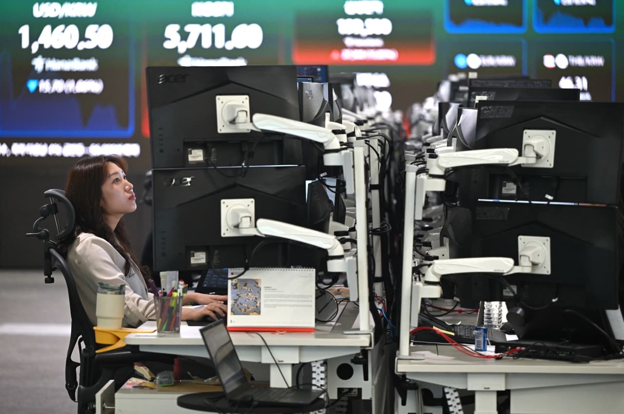 Debt-fueled bets are turbocharging the South Korean stock market as Kospi jumps 8%