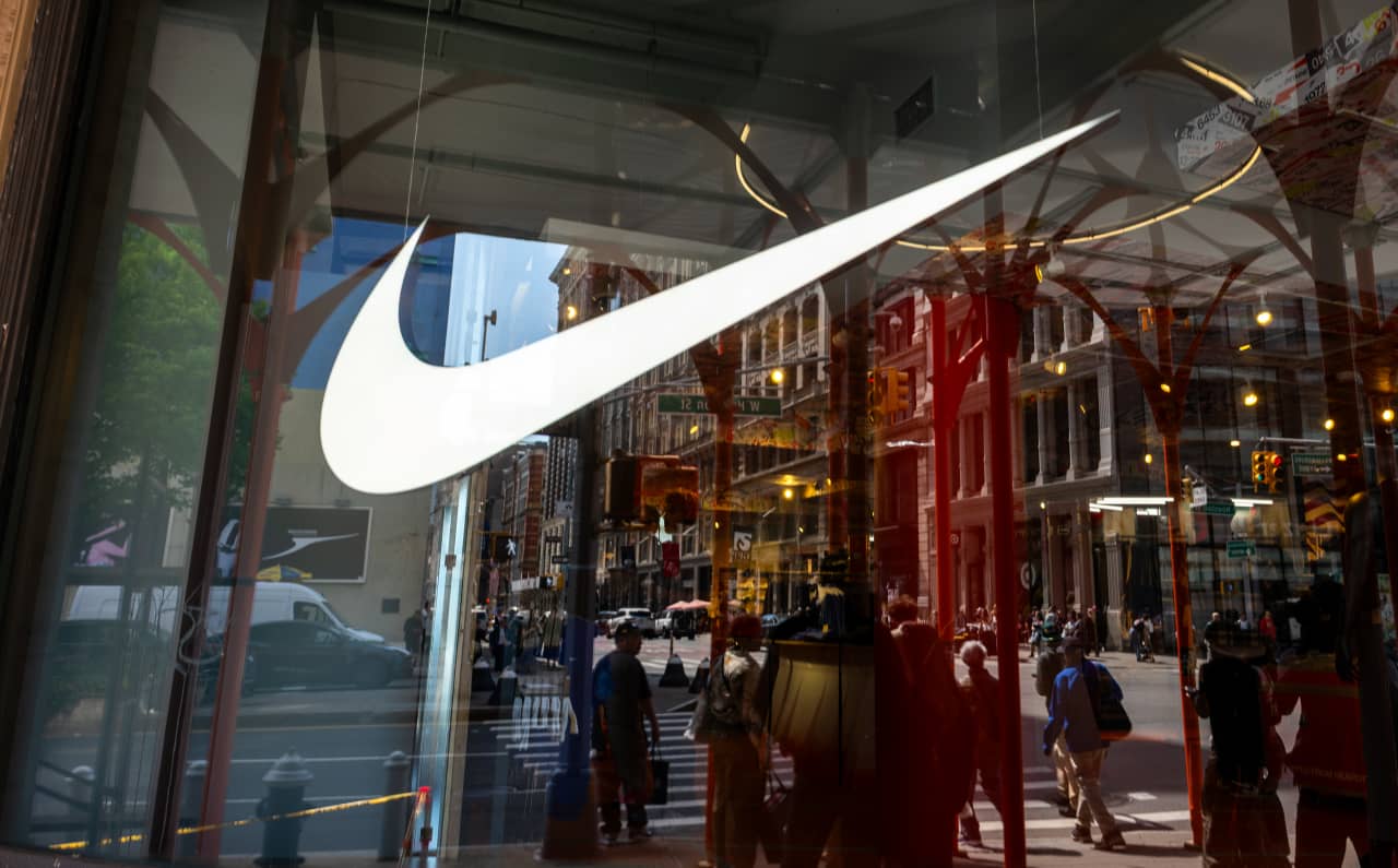 Nike has just had its stock downgraded one day before the World Cup starts