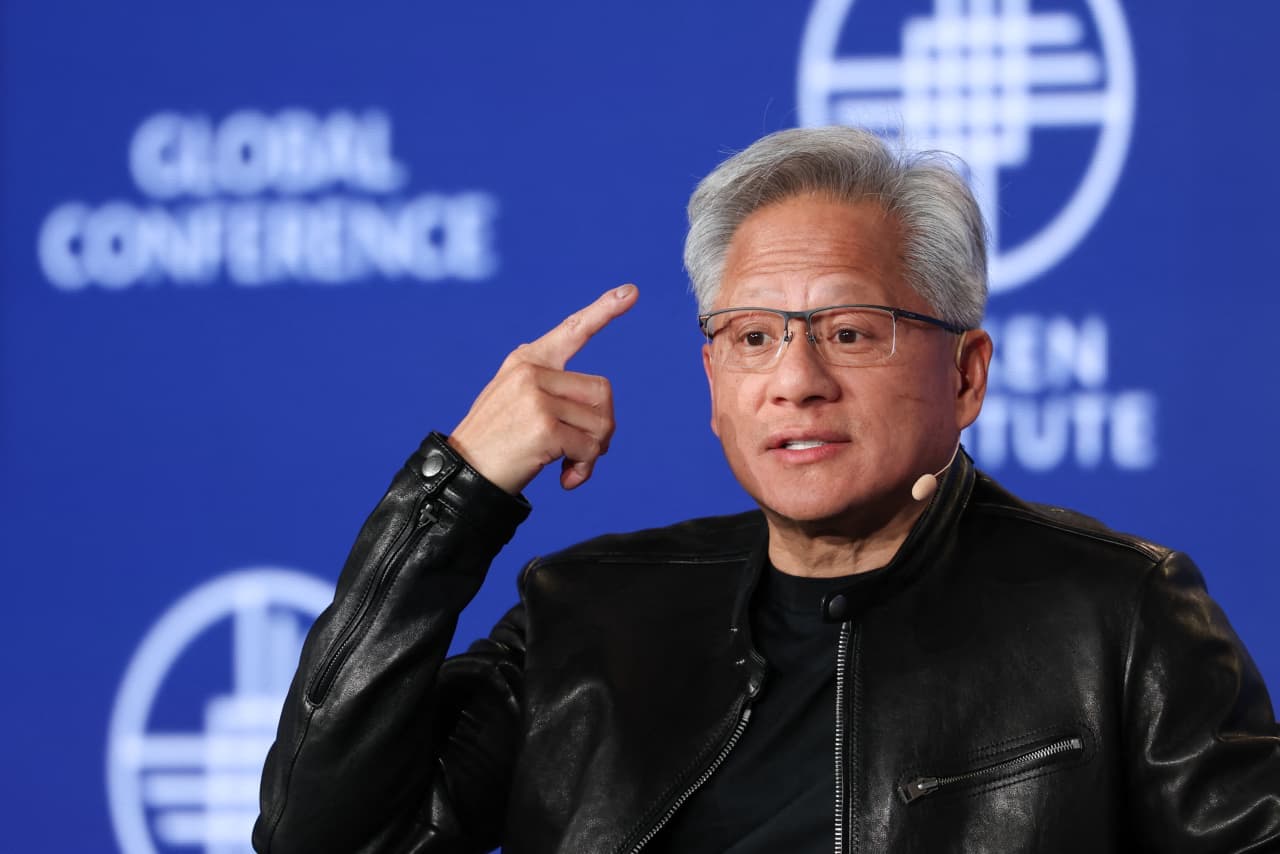 Nvidia’s Jensen Huang got the last Air Force One seat to China. Why it’s so crucial for the chipmaker.