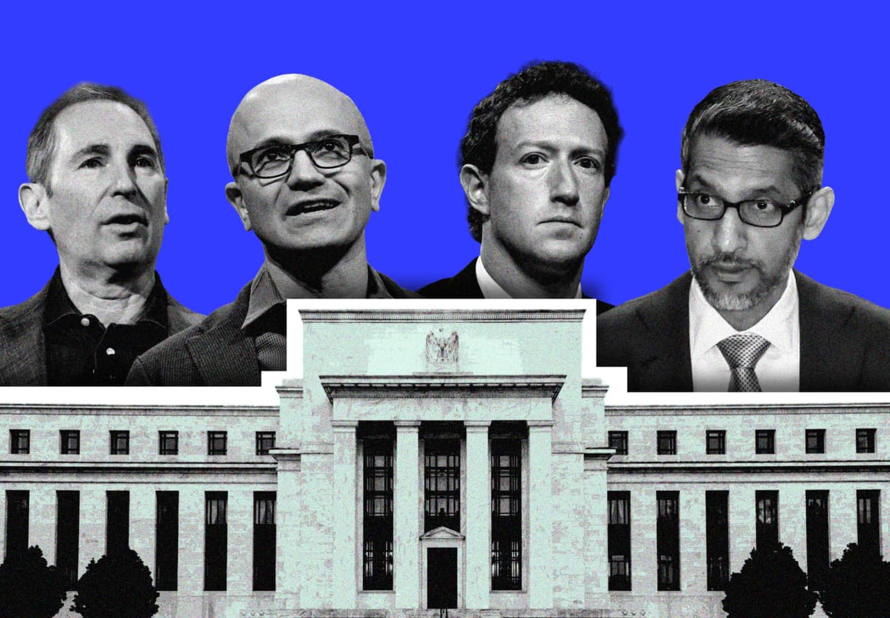 Wall Street’s Super Bowl Wednesday: Alphabet, Amazon, Microsoft and Meta report along with Powell’s last Fed meeting