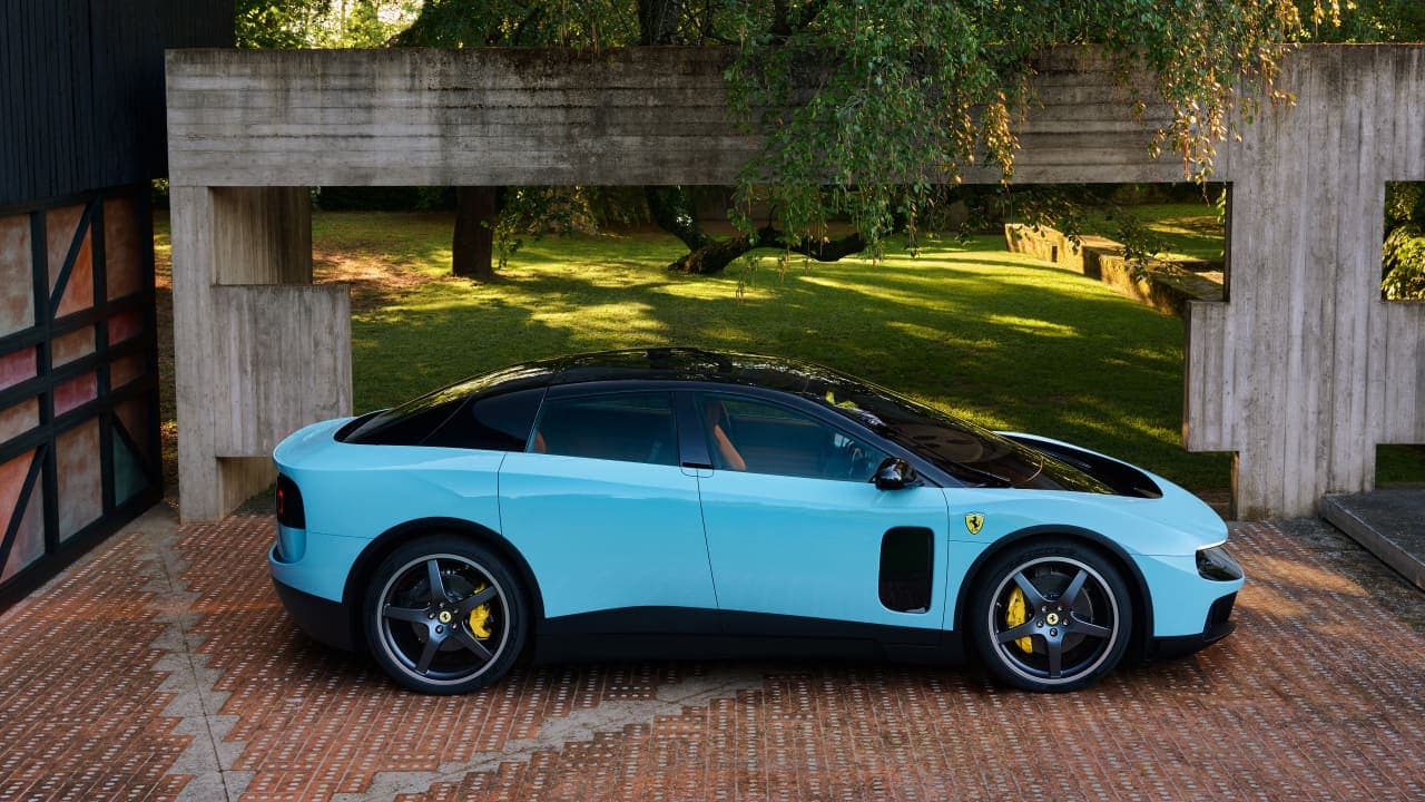 Ferrari’s new electric vehicle was panned on social media. Now the stock market has its say.