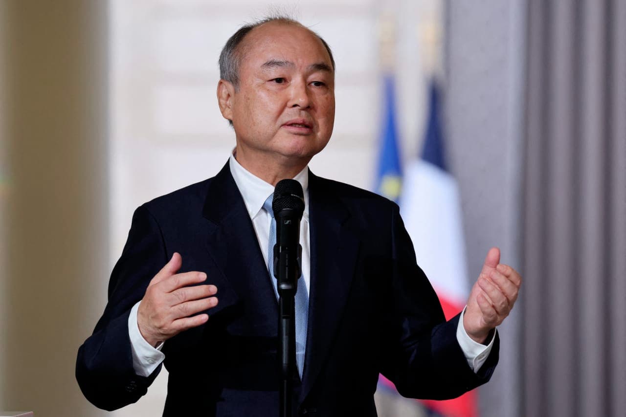Here’s why shares in SoftBank, no longer Japan’s most valuable, have fallen by a fifth in the last week