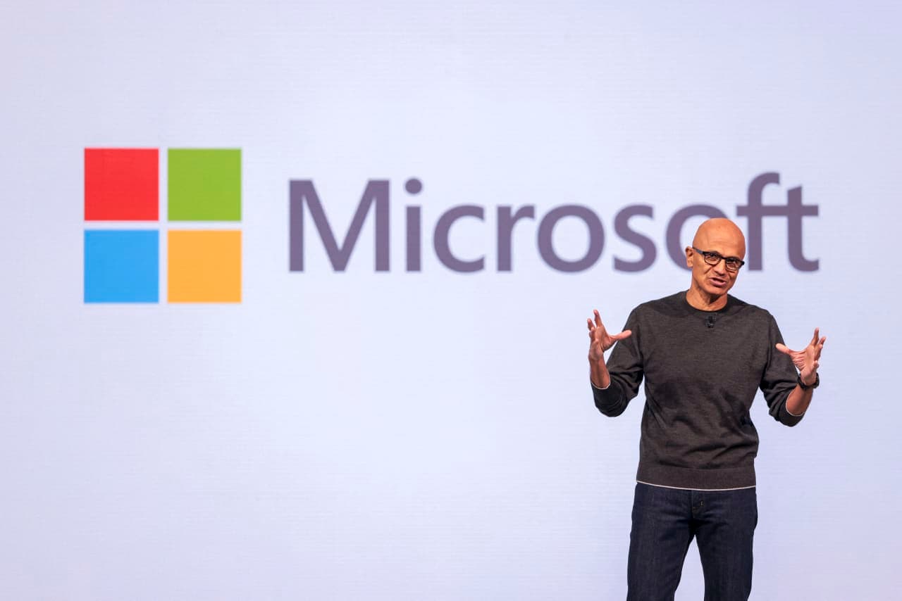 Microsoft just can’t win Wall Street’s trust. The stock is falling as spending fears linger.