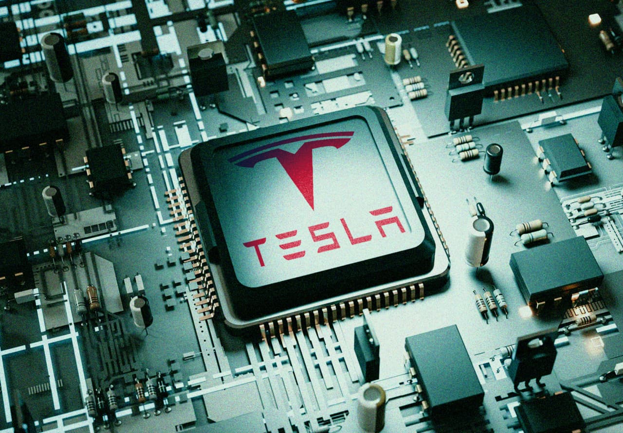 Is Tesla a chip stock now? Investors are cheering a semiconductor milestone.