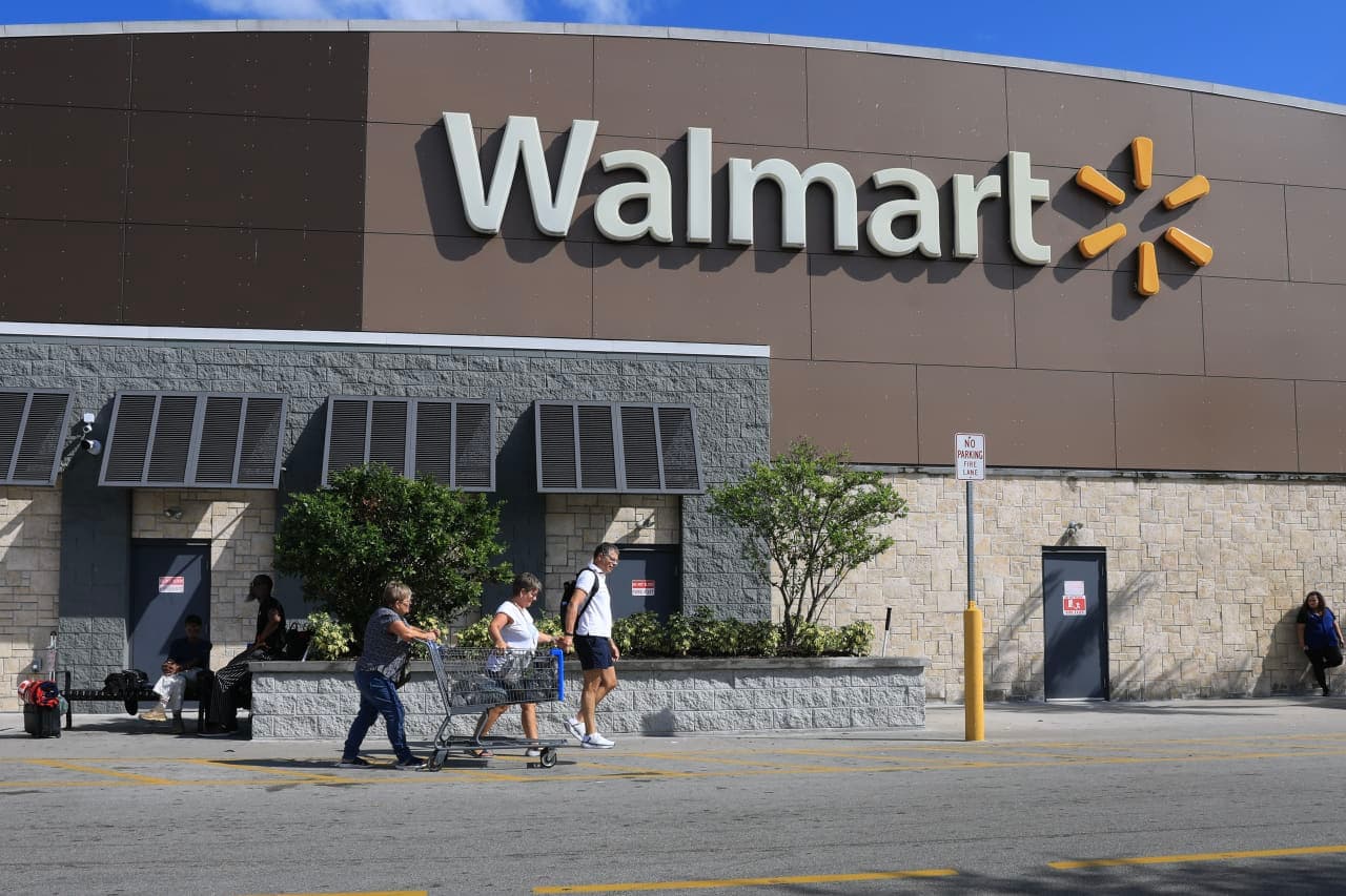 People are putting less gas in their tanks as high prices crimp budgets, Walmart says