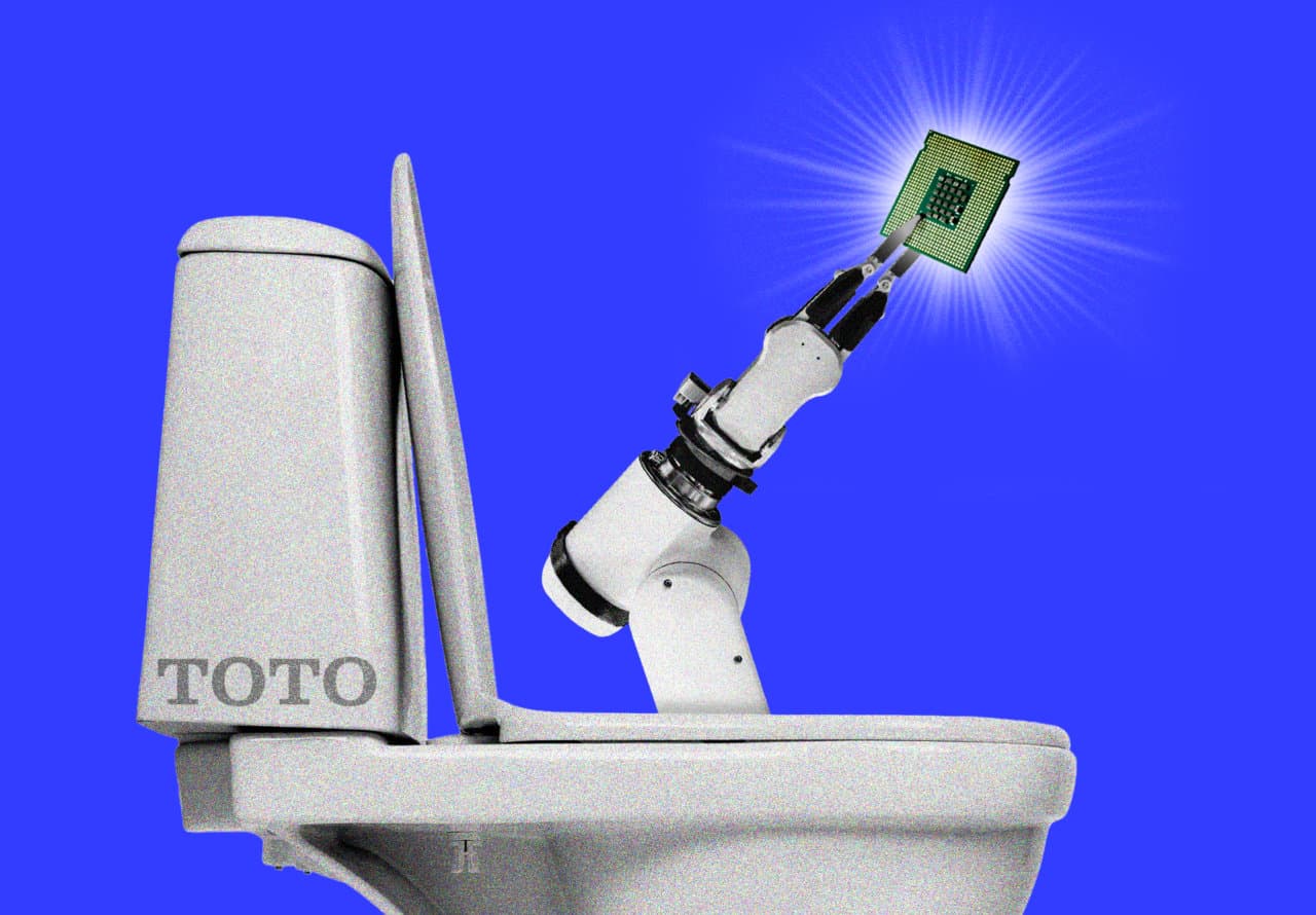 This Japanese toilet maker seeking ‘the perfect flush’ is moonlighting as a hot AI play