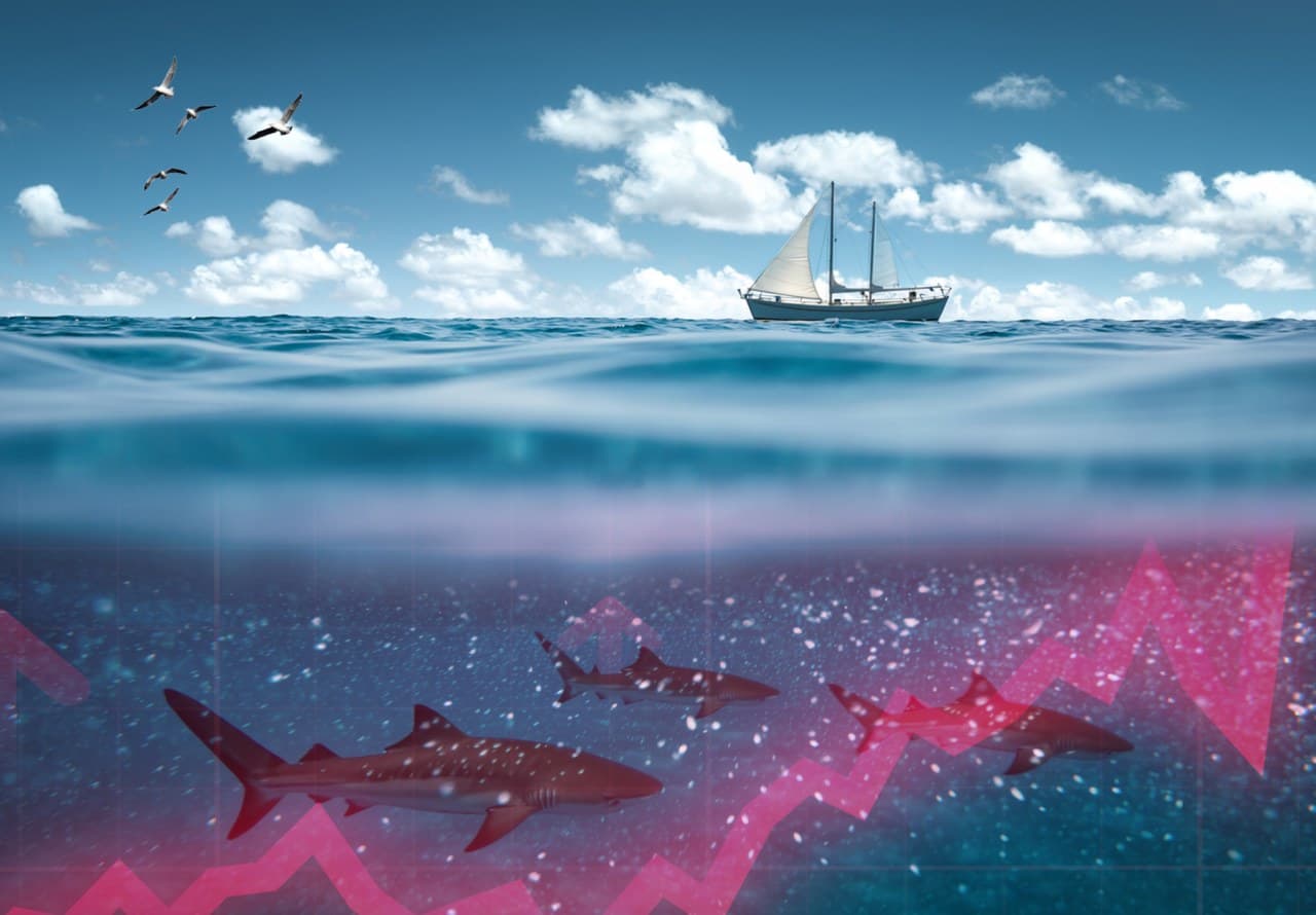 How single-stock turbulence presents ‘asymmetric’ downside risk for a rather calm S&P 500