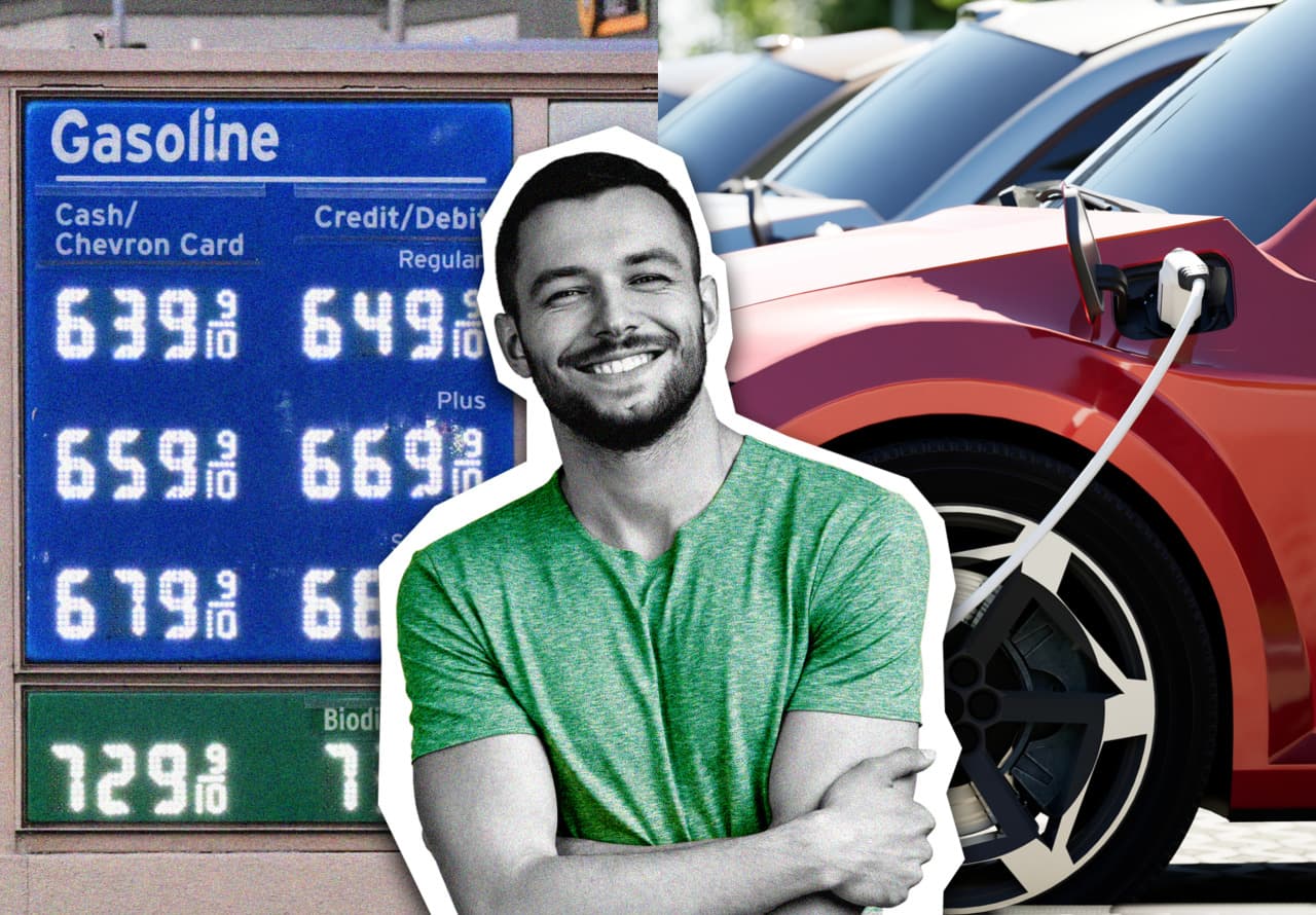 Here’s how much EV drivers say they’re saving on fuel as gas tops $4 a gallon