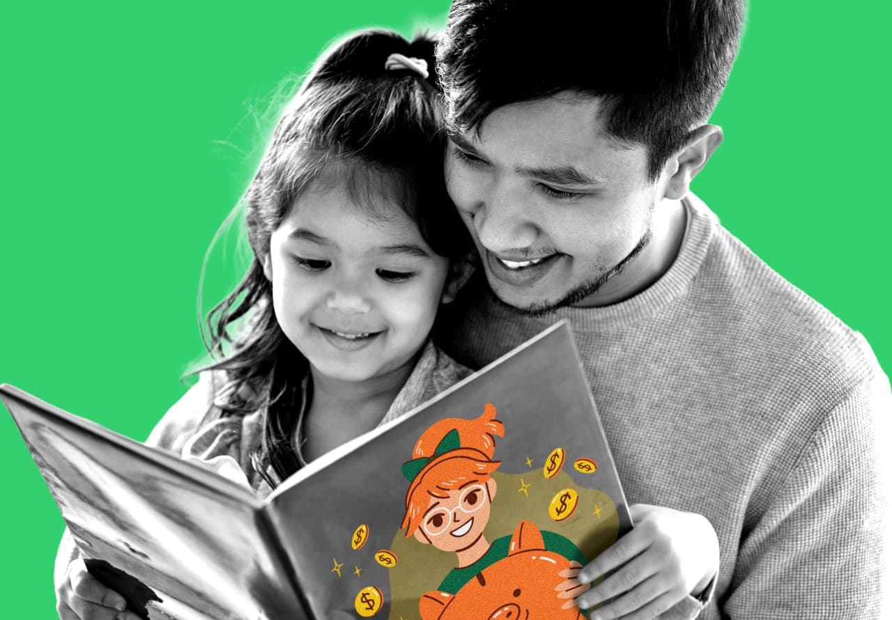 How financially stressed parents can teach their kids about money without passing on their anxiety