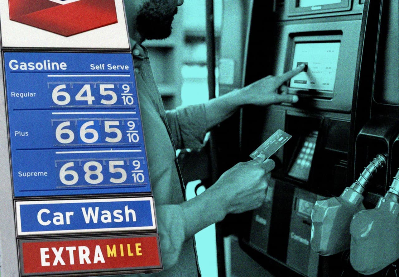 Gas prices matter for households. They still look too low for Trump to give in to Iran right now.